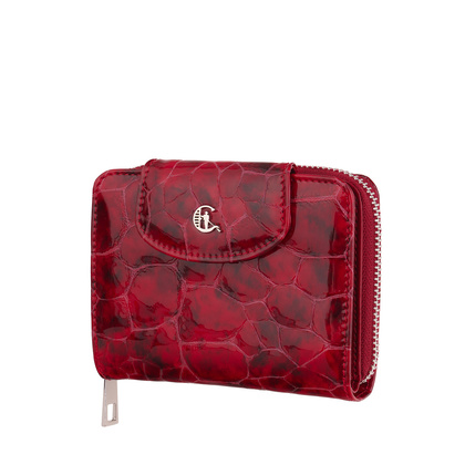 Czerwony portfel damski Canaletto – elegancja, funkcjonalność i ochrona RFID PD1266s90