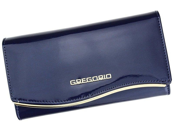 Portfel damski skórzany GREGORIO ZLF-106 Popiel