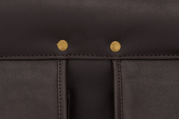 Torba na ramię / laptop 15.6" KEMER SOLIER Galston Ciemnobrązowa - min. zamówienie 20 / 50 / 100 szt.