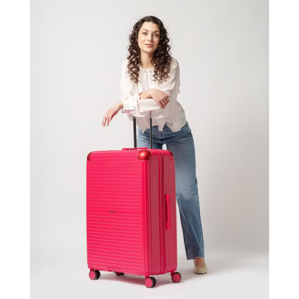 Duża walizka PUCCINI DALLAS PC034A 3 Czerwona
