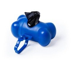 Zasobnik z woreczkami na psie odchody UPOMINKARNIA Granatowy