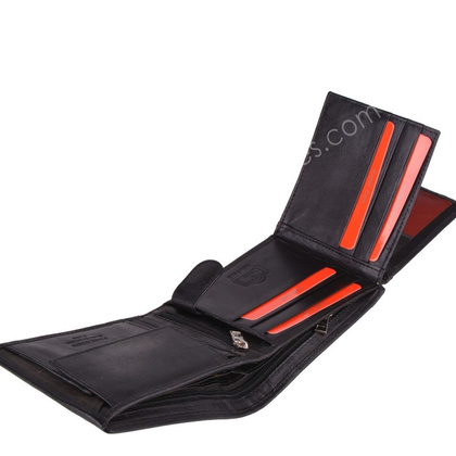 Portfel męski skórzany PIERRE CARDIN FOSSIL TILAK12 325 RFID Czarny