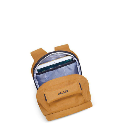 Walizka Delsey Securban Miejski żółty plecak na laptopa 9.7"