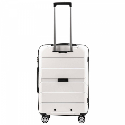 Średnia walizka WINGS PP05 M Biała