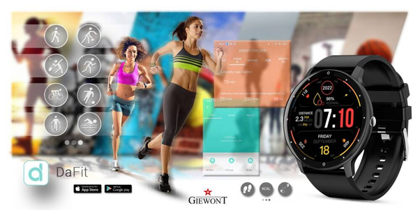 Smartwatch Giewont GW120-2 PRO Czarny
