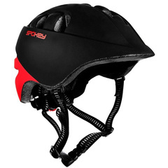Kask rowerowy Spokey Cherub 48-52 cm czarny 927783