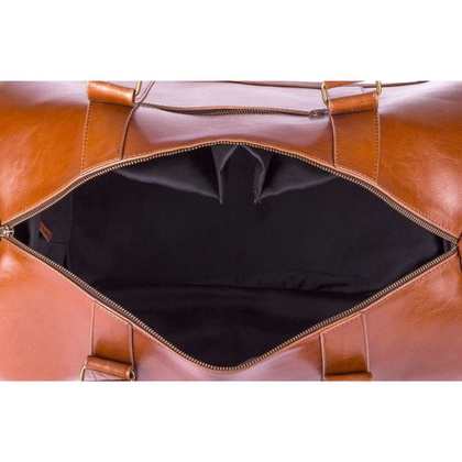 Torba podróżna skórzana KEMER SOLIER Brandon SL19 Jasnobrązowa - min. zamówienie 20 / 50 / 100 szt.