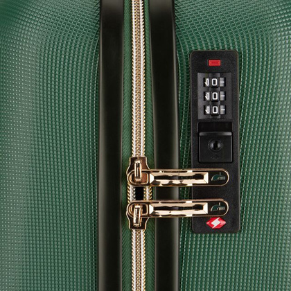 Mała kabinowa walizka PUCCINI LOS ANGELES ABS017C 5 Zielona