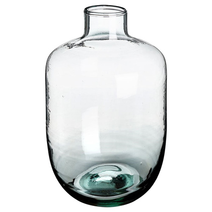 Wazon na kwiaty dekoracyjny szklany 19 cm