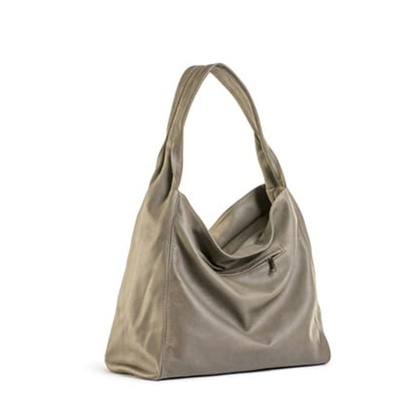 Torba damska skórzana KEMER VOOC HOBO EP18 Truflowa