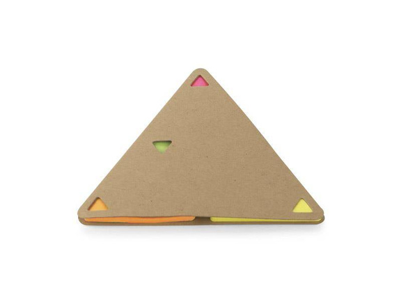 Karteczki samoprzylepne PEL 17858 Brązowy