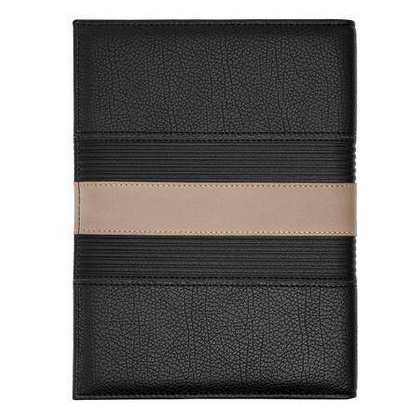 Teczka A5 Delano Taupe & Black
