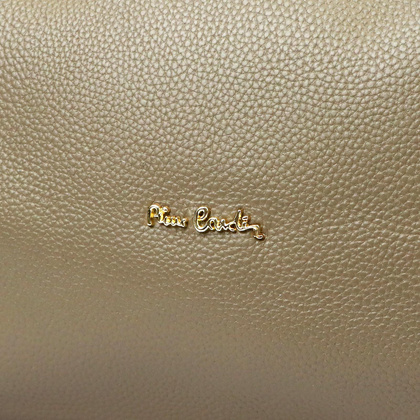 Klasyczna skórzana torebka Pierre Cardin