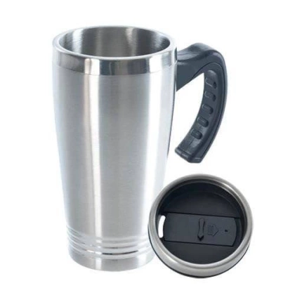 Kubek termiczny z uchwytem stalowy 0,45 l ORION