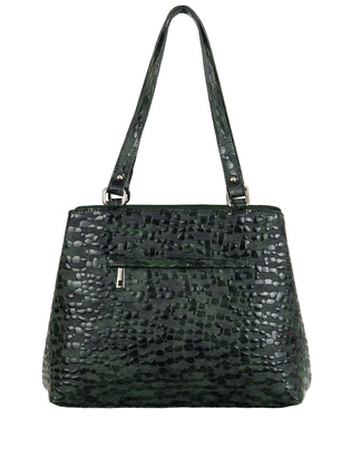 Elegancka skórzana torebka damska Canaletto – unikalna faktura przypominająca krople TD905s281