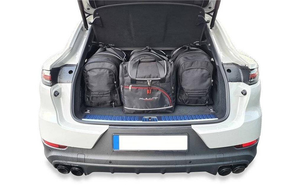PORSCHE CAYENNE COUPE HYBRID 2020+ TORBY DO BAGAŻNIKA 4 SZT KJUST