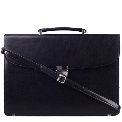 Teczka męska skórzan KEMER B 832/DW-01-S3-231 Czarna