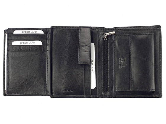 Portfel męski skórzany PELLUCCI PC-104-BAR RFID Brązowy