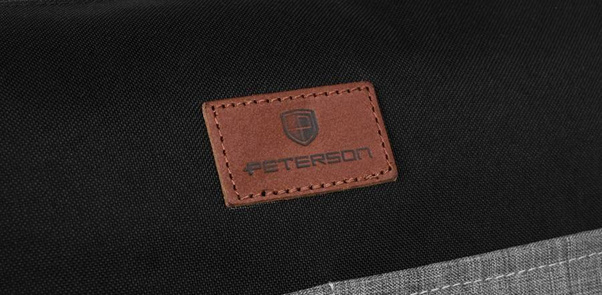 Listonoszka damska z poliestru na szerokim pasku