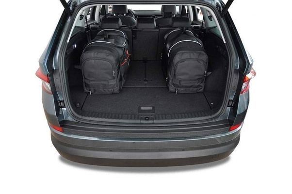 SKODA KODIAQ 2016+ TORBY DO BAGAŻNIKA 5 SZT KJUST