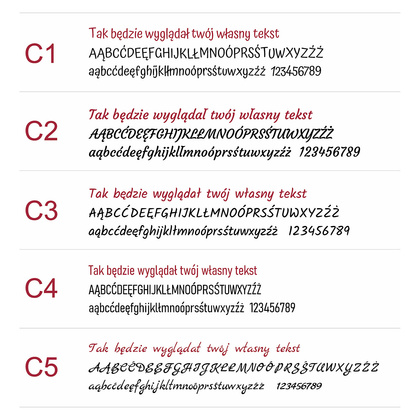 Skórzany brelok serce do kluczy grawer personalizowany ze skóry E24s82