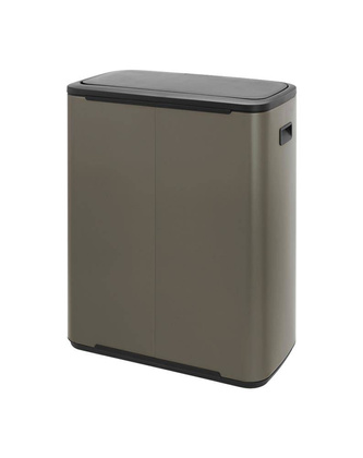 Kosz na śmieci Touch Bin Bo 60l platyna 223068