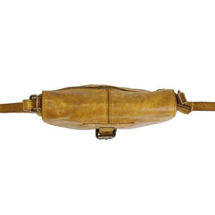 Listonoszka skórzana Cato Żółta - min. zamówienie 20 / 50 / 100 szt.