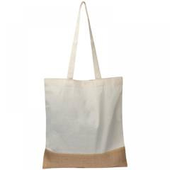 Torba bawełniana z jutowym dnem KEMER