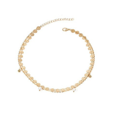 NASZYJNIK DELIKATNY CHOKER PODWÓJNY N555Z