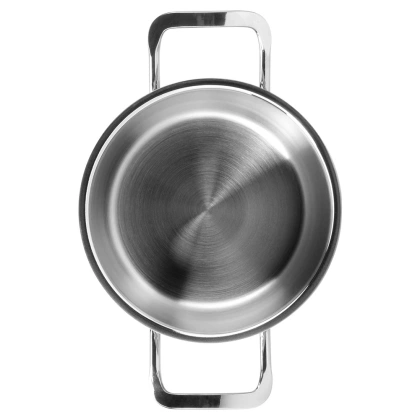 Garnek stalowy z pokrywką 18/10 PREMIUM 1,5 l ORION