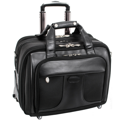 Torba podróżna na kołach McKlein Chicago 17" Czarna