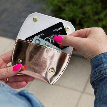 Bilonówka, portmonetka KEMER SOLIER FA15 Miedziana - min. zamówienie 20 / 50 / 100 szt.