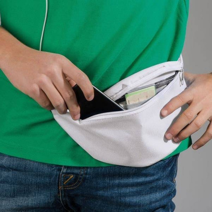 Saszetka na pas CARAVELAS KEMER Biała