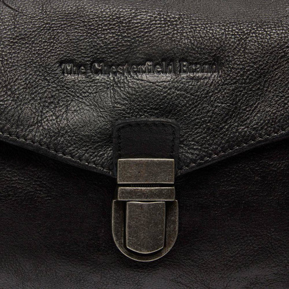 Torebka damska skórzana na ramię Czarna - min. zamówienie 20 / 50 / 100 szt.