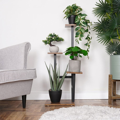 Kwietnik metalowy 3-poziomowy