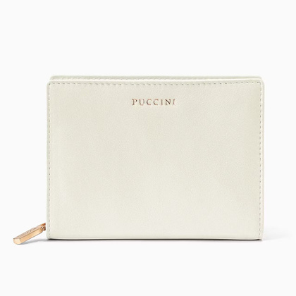 Portfel damski skórzany PUCCINI ZEN ZN9186 0A Biały