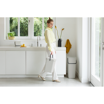 Kosz na odpadki Sort&Go 3l Light Grey 213229