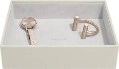 Szkatułka na biżuterię Stackers open classic jasnobeżowa