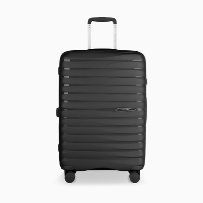 Średnia walizka PUCCINI MAURITIUS PP025B 1 Czarna