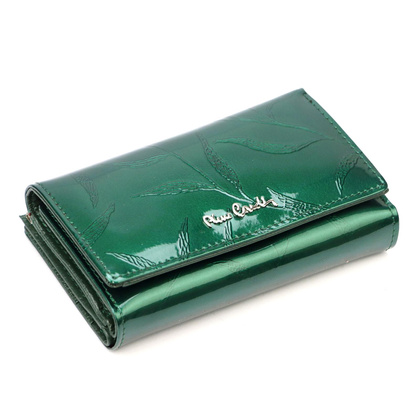 Średniej wielkości skórzany portfel Pierre Cardin