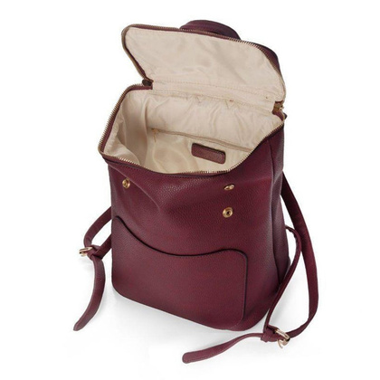 Plecak damski KEMER SOLIER FB38 Bordowy - min. zamówienie 20 / 50 / 100 szt.