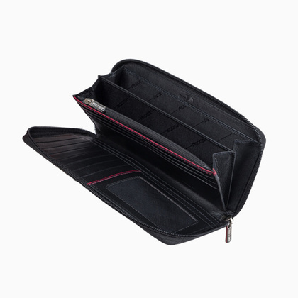 Portfel damski skórzany PUCCINI SORRENTO NA1500 1 Czarny