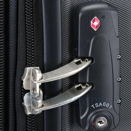 Średnia walizka TRAVELITE CITY 73048-04 Szara