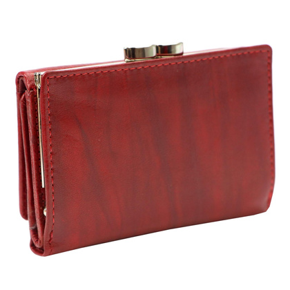 Portfel damski skórzany PELLUCCI 579-58 RFID Czerwony