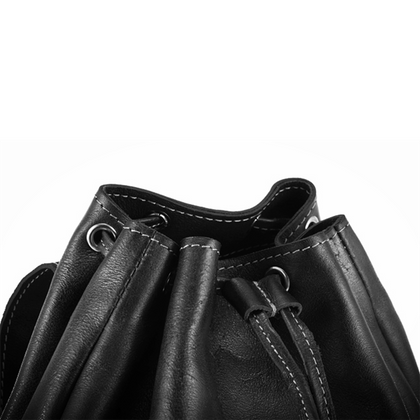 Plecak skórzany KEMER VOOC RETRO TC13 Czarny