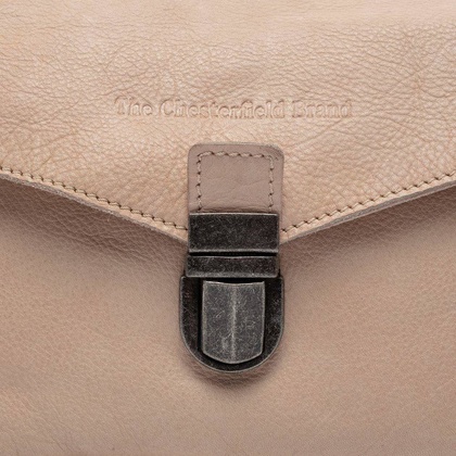 Torebka damska skórzana na ramię Beżowa - min. zamówienie 20 / 50 / 100 szt.