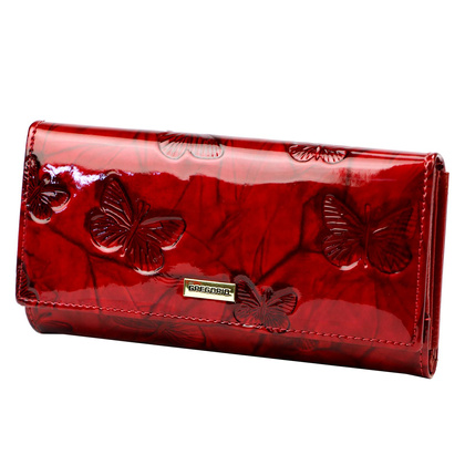 Portfel damski skórzany PELLUCCI BTS-122 popiel