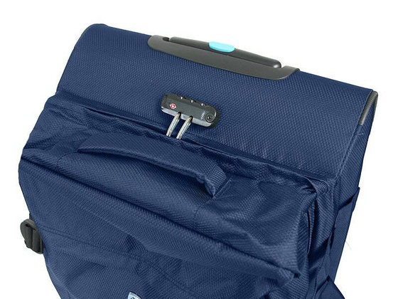 Torba podróżna na kołach DIELLE Granatowa