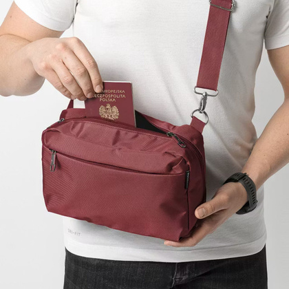 Plecak z jedno ramię PUCCINI CEDAR COLLECTION TM249 3B Czerwona