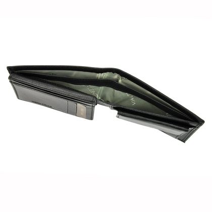 Portfel Męski Valentini 306 992 Skóra Naturalna Czarny